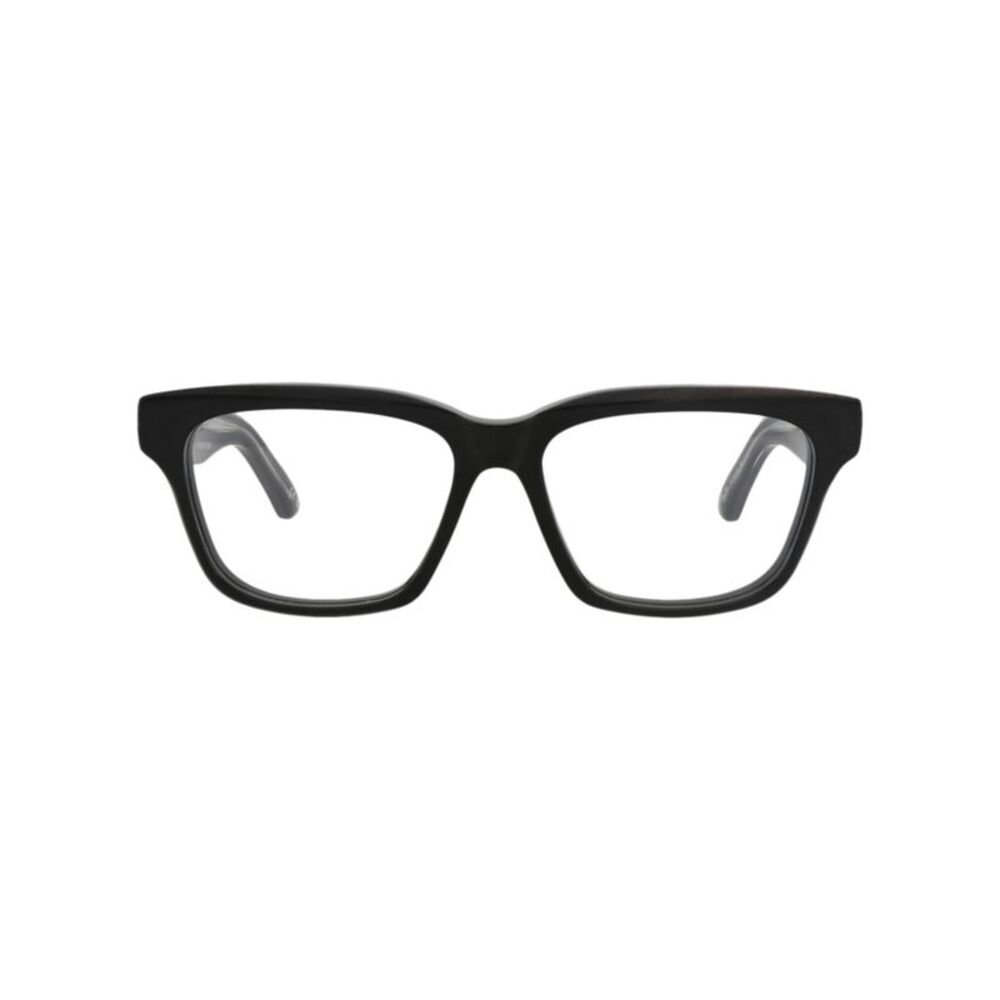 Balenciaga Square-Frame Recycled Acetate Optical Frames Black Unisex-Adult